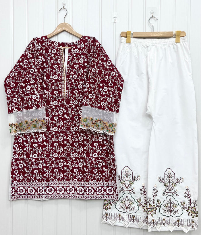 Small / Maroon