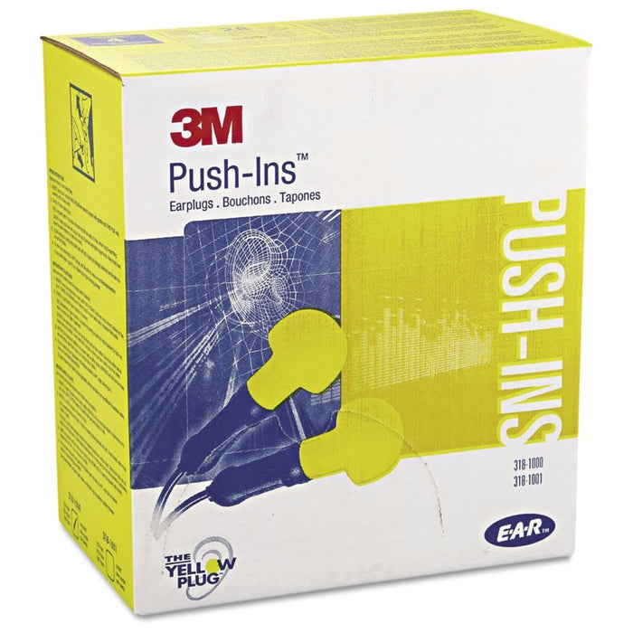 EX-01-020 - E-A-R™ Push-Ins™ Corded Earplugs 35 SNR (Box of 100)