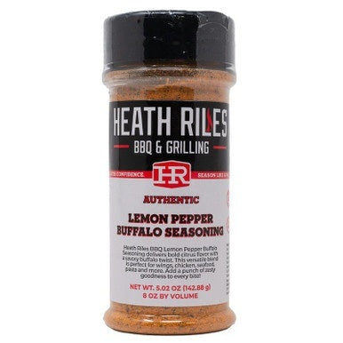 Heath Riles BBQ Lemon Pepper Buffalo Seasoning - 142.88g (8oz)
