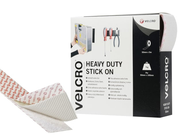 Heavy-Duty Stick On Tape 50mm x 5m