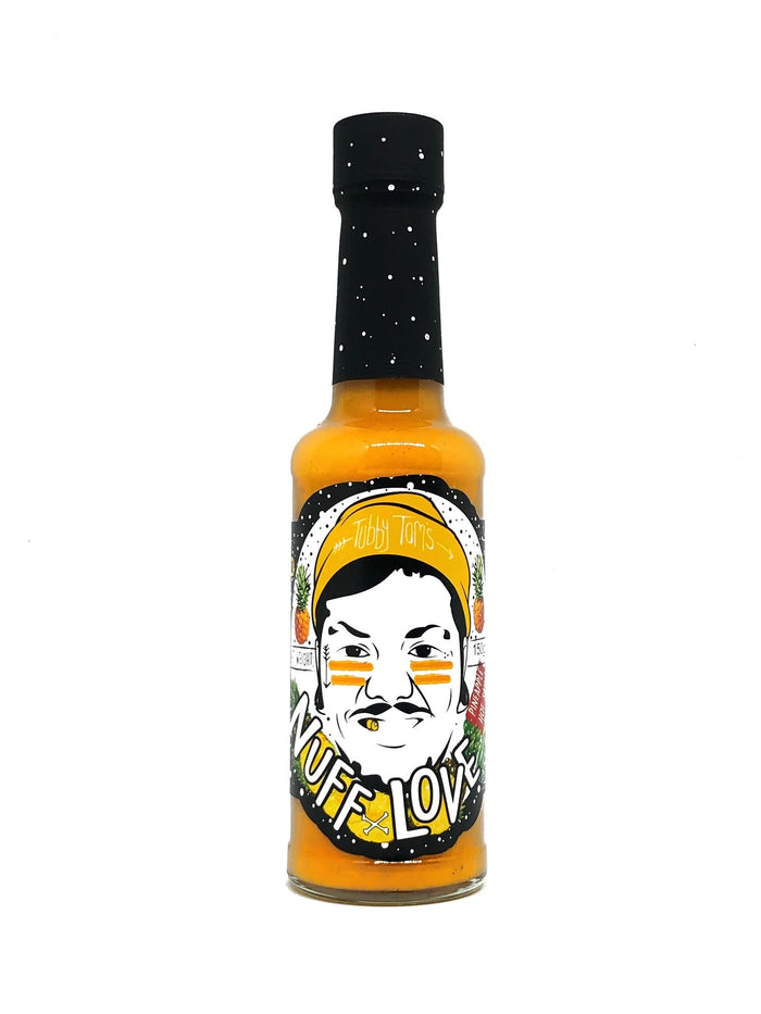 Nuff Love - Tropical Hot Pepper x Pineapple Jerk Glaze and Hot Sauce