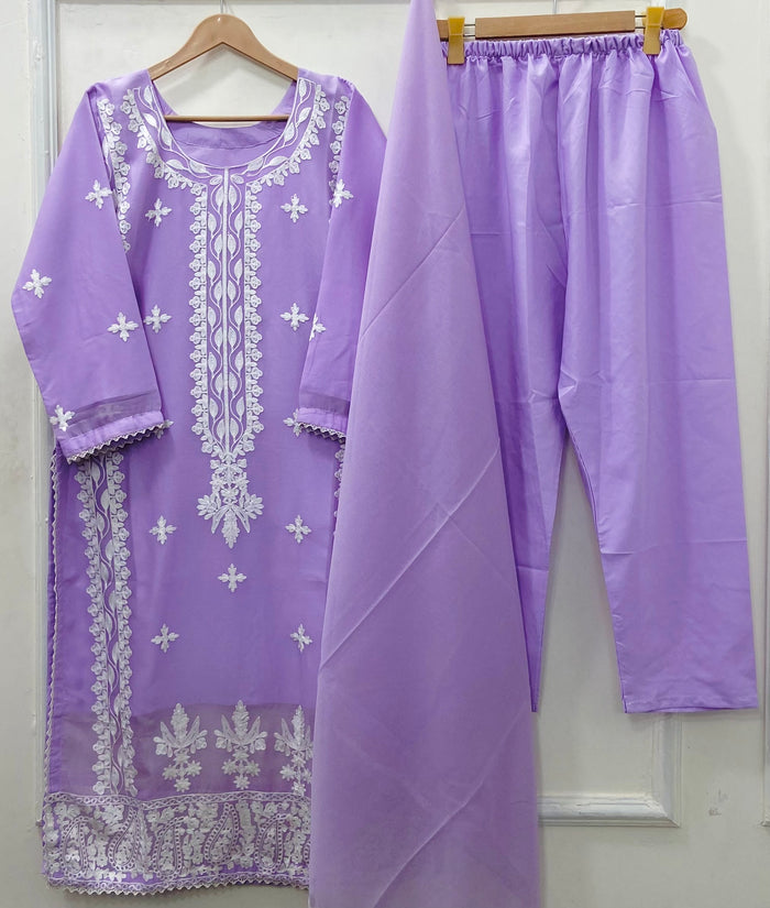 Pastel Forever 3PC ( Chiffon) D-534