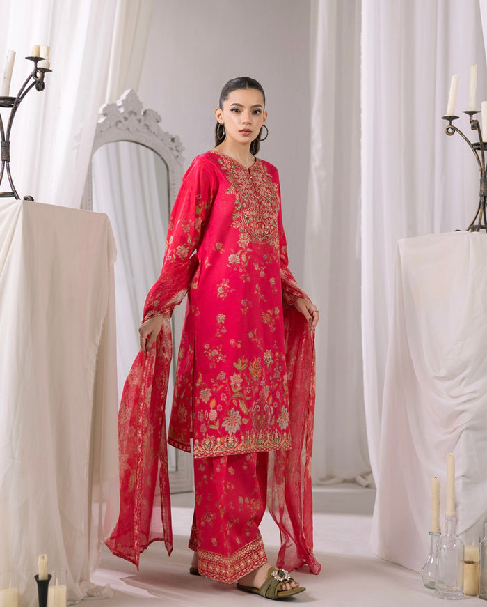 Pink Rebel | 3PC Premium Lawn