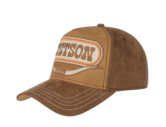 Stetson Buffalo Horn Cap - Brown