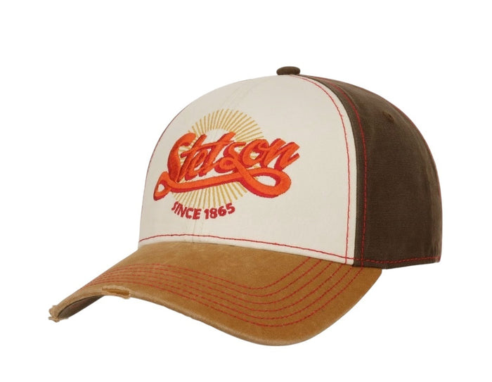 Stetson Cotton Vintage Cap - Dark Brown