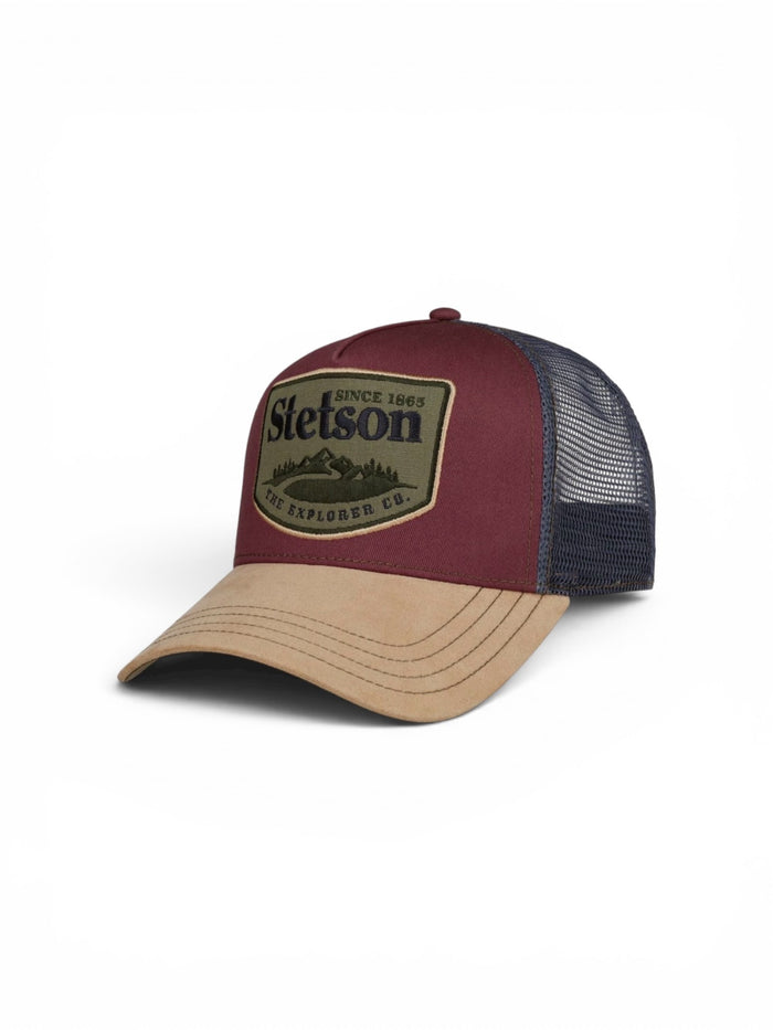 Stetson The Explorer Co. Trucker Cap - Bordeaux