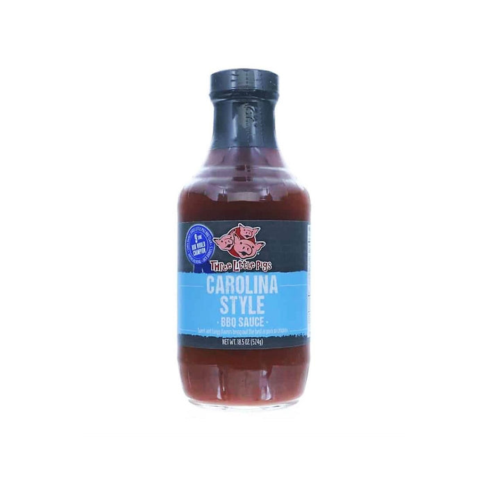 Three Little Pigs BBQ Carolina Style BBQ Sauce - 527g (18.6oz)