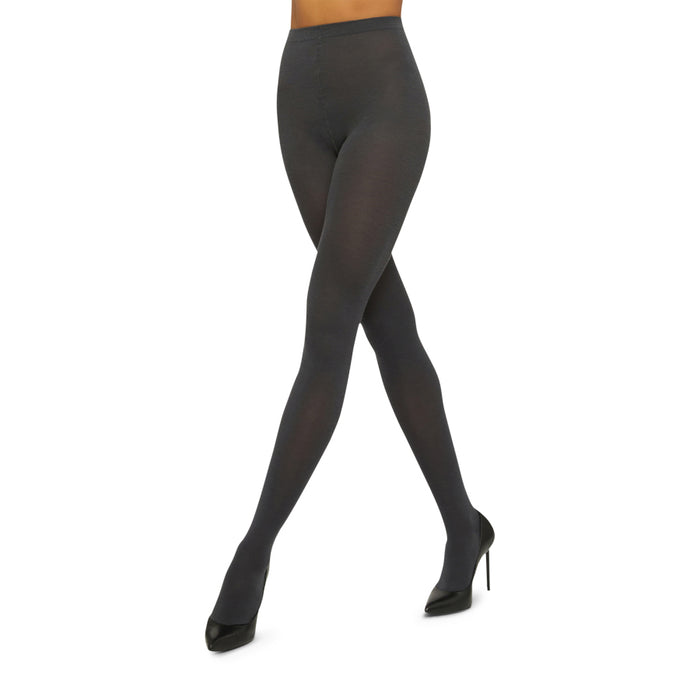 Wolford uld strømpebukser anthracite