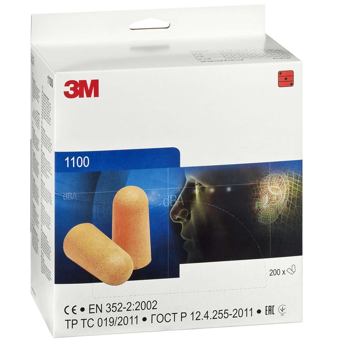 1100 - Uncorded Earplugs 35 SNR (Box of 200)