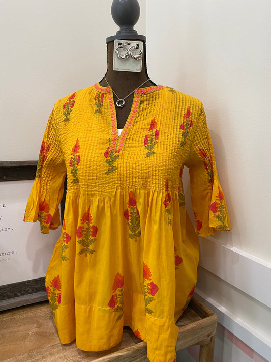 Burst of sunshine top
