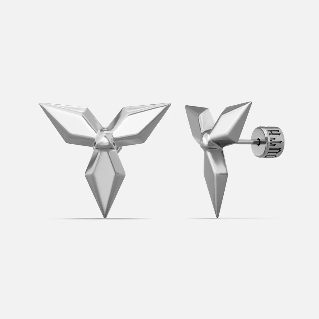 PUNK PETAL EAR STUDS