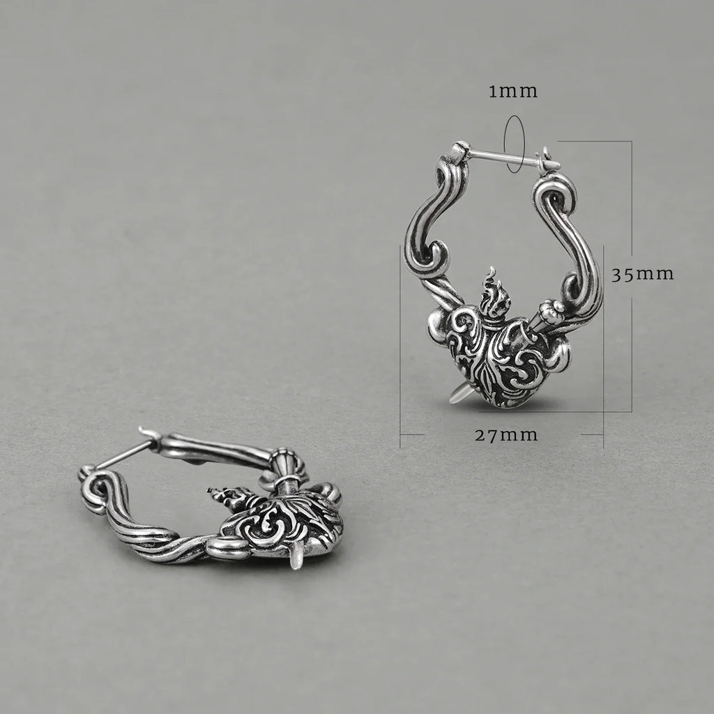 PASSIONATE HEART EARRINGS