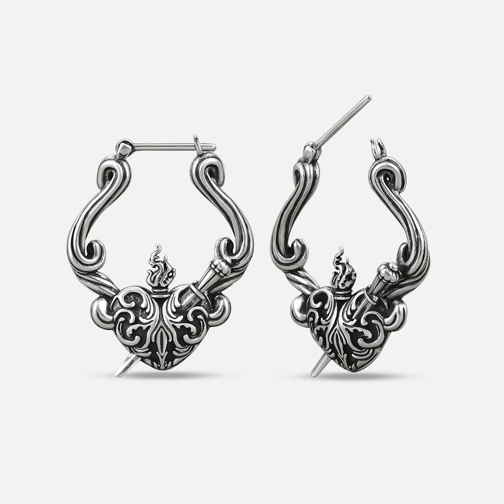 PASSIONATE HEART EARRINGS