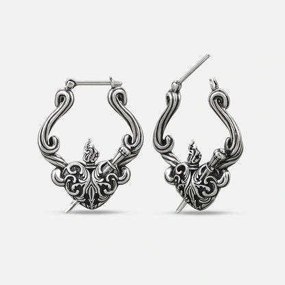 PASSIONATE HEART EARRINGS