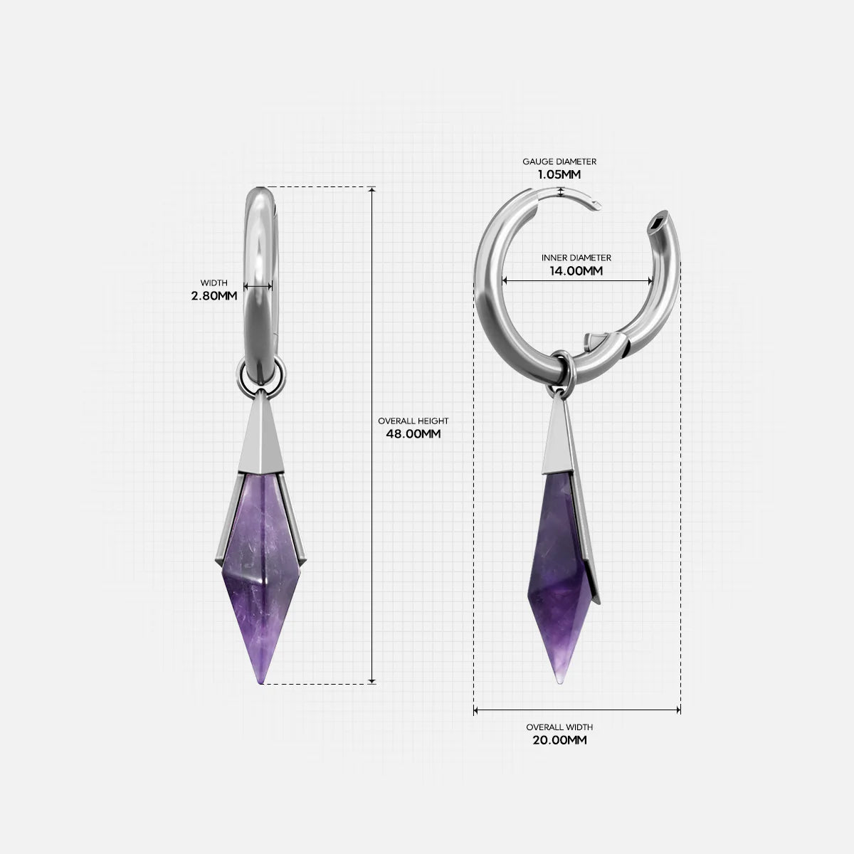 PRISM APEX EARRINGS