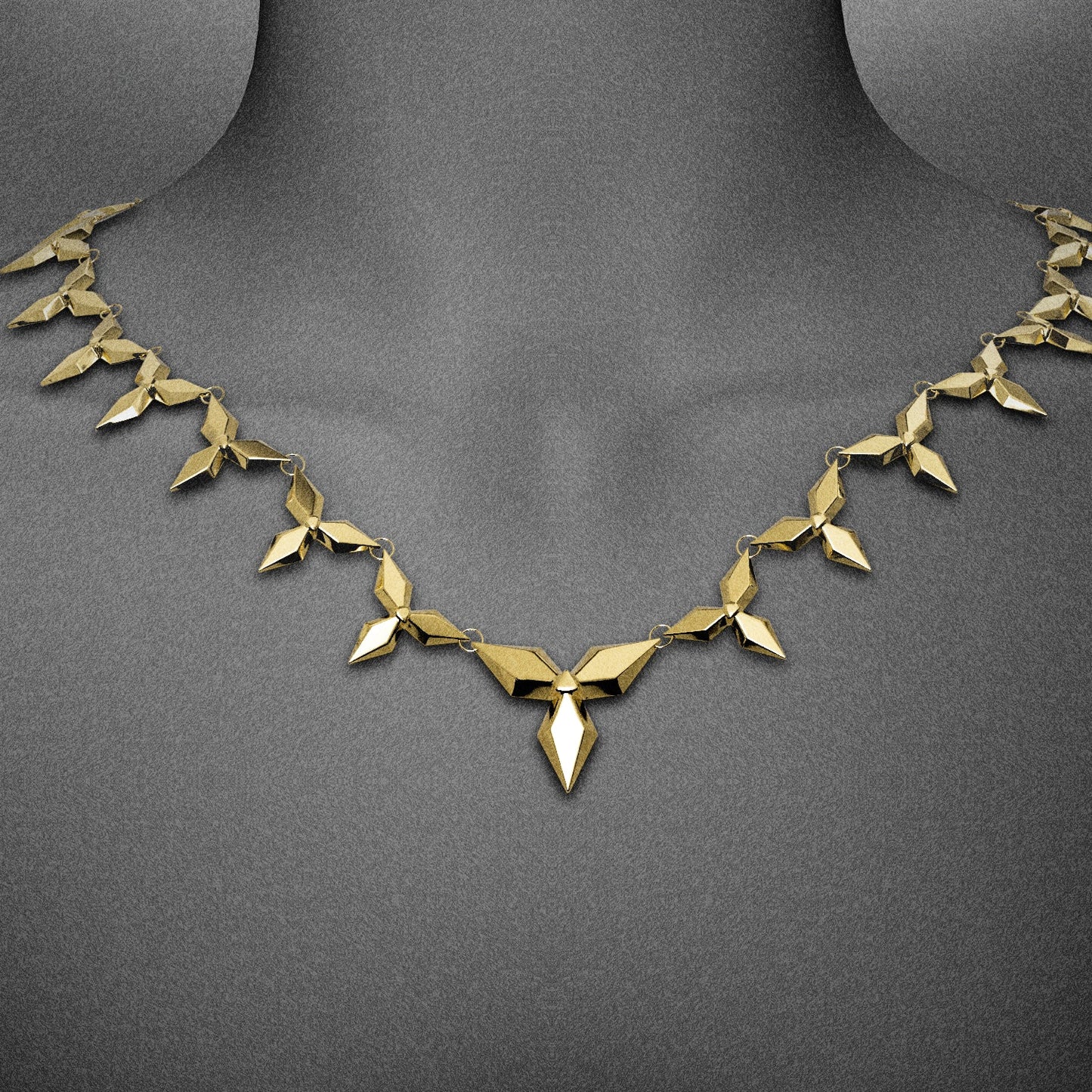 PUNK PETAL NECKLACE