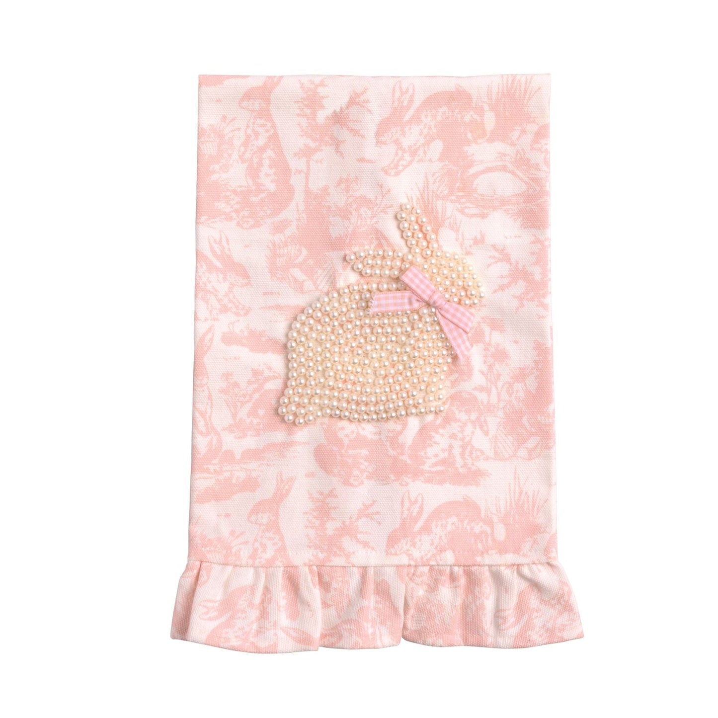 Bunny pearl toile