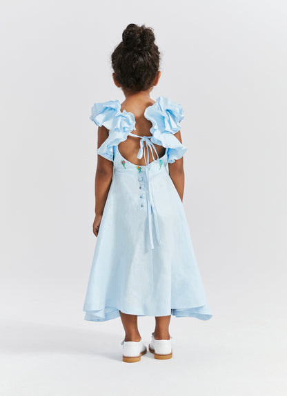 GIRL'S DEMRE DRESS (SOMETHING NAVY)