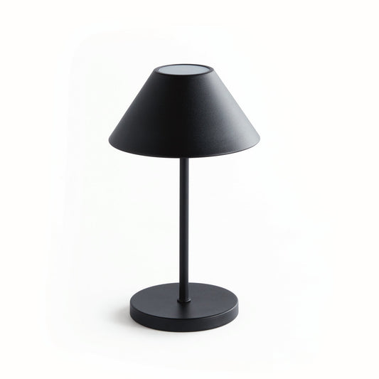 10” Alluna cordless metal lamp