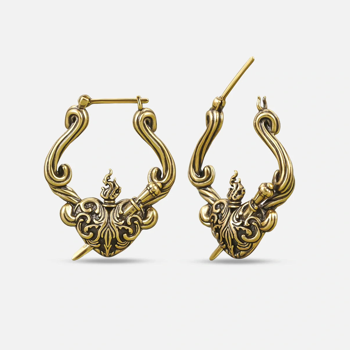 PASSIONATE HEART EARRINGS