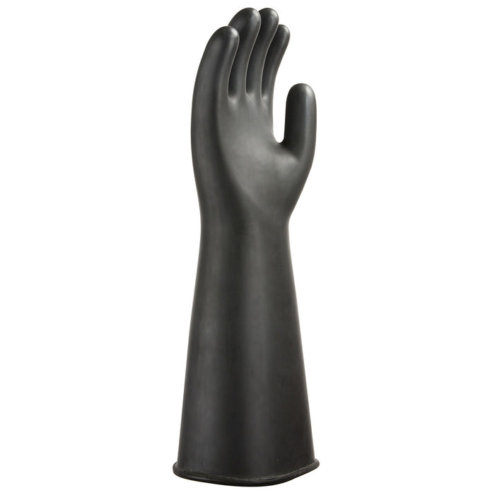 A802 - Chem 440 Latex Heavyweight Gauntlet Black