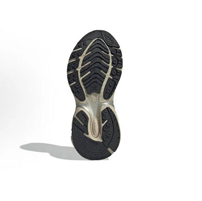 Adistar XLG outsole, black traction with beige tread lines and patterned grip
