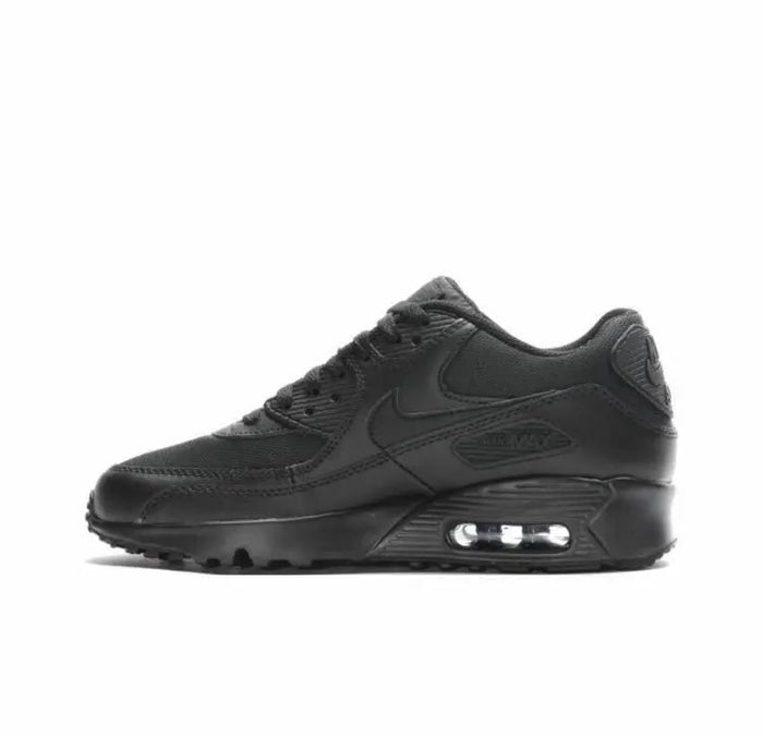 Nike Air Max 90 sneaker in black with visible Air unit