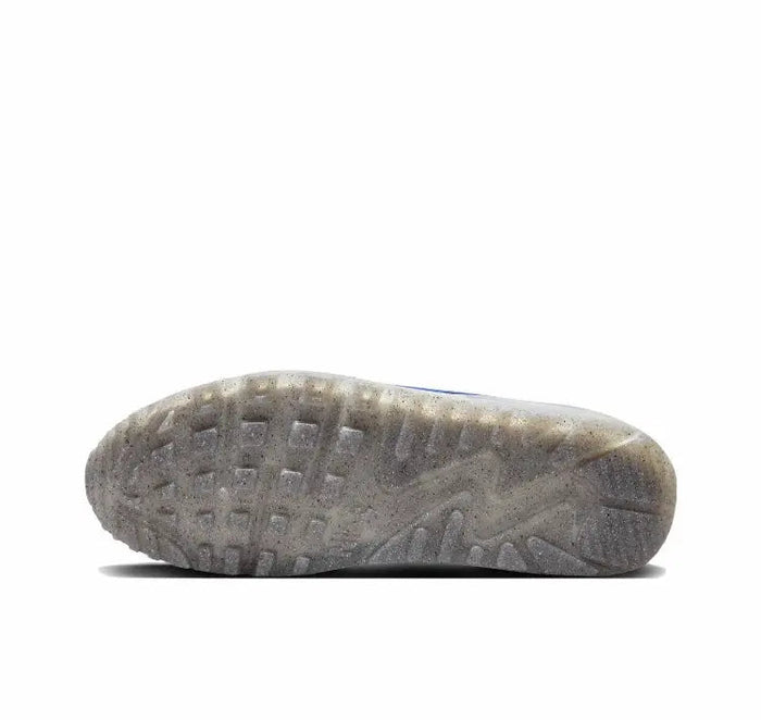Nike Air Max 90 outsole, textured gray rubber with tread pattern