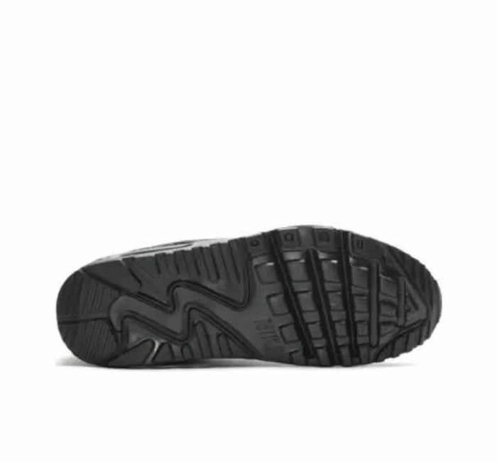 Air Max 90 sneaker outsole tread in dark color