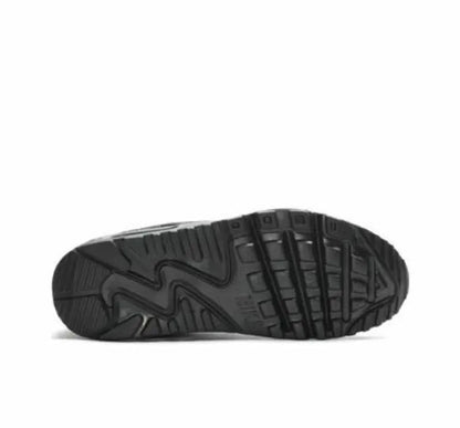 Air Max 90 sneaker outsole tread in dark color