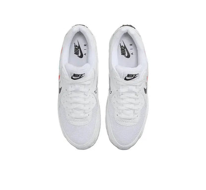 Nike Air Max 90 sneakers, white tongue and heel with Nike and Air branding