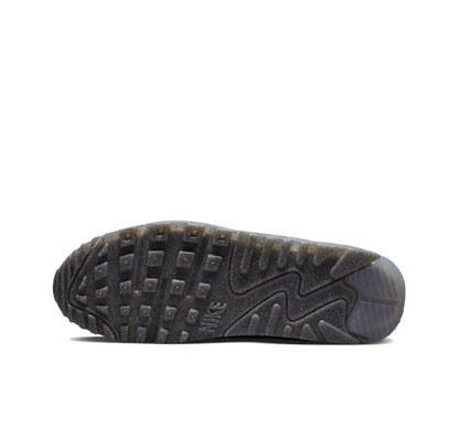 Air Max 90 outsole, black tread with molded Nike logo and traction pattern