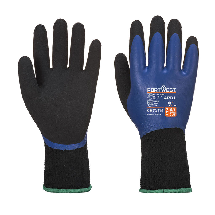 AP01 - Cold 13 Latex Aqua Gloves