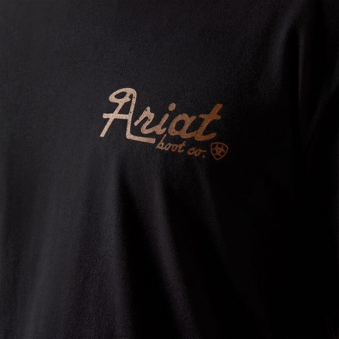 Ariat Cowmooflage Classic T-Shirts - Black