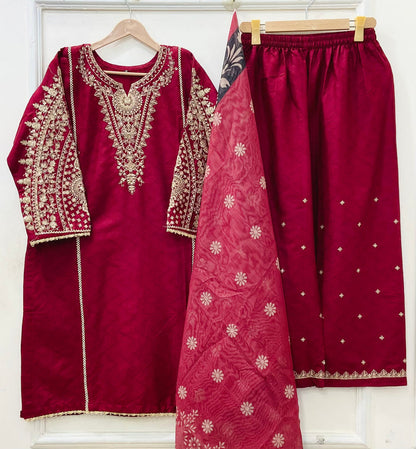 Small / Maroon