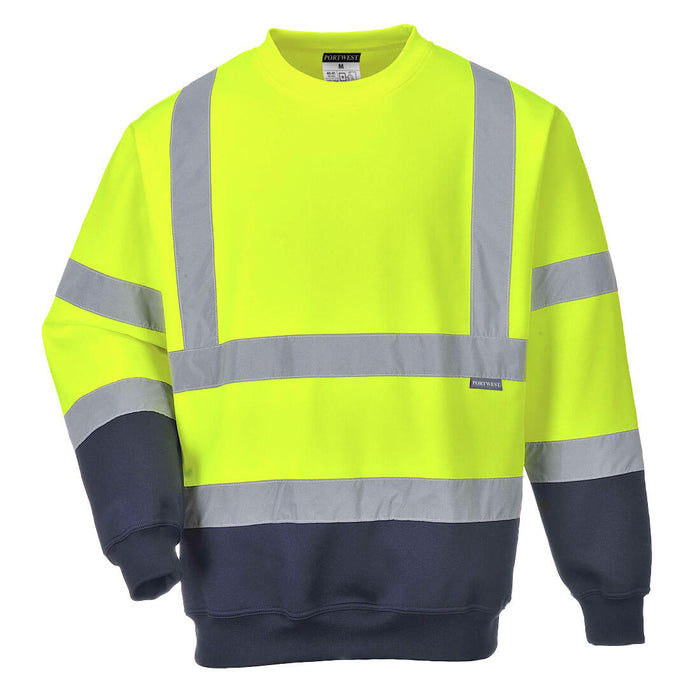 B306 - Hi-Vis Contrast Sweatshirt