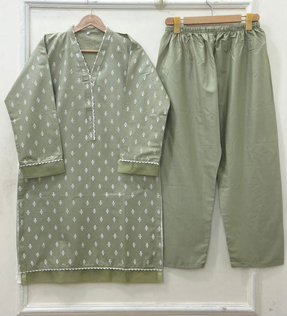 Bareeze Block Printed | Cotton D-626