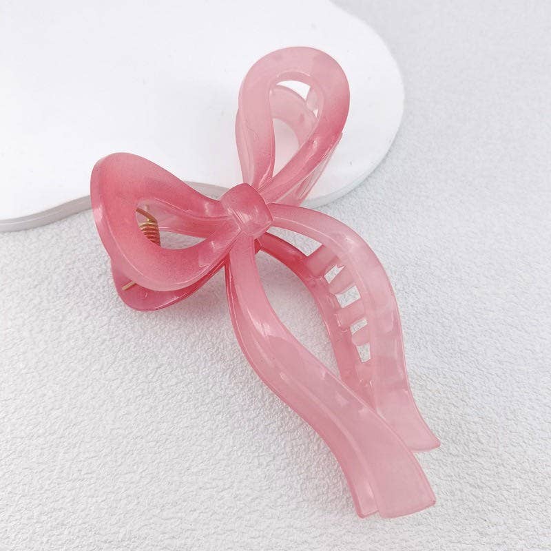 Bow hair claws