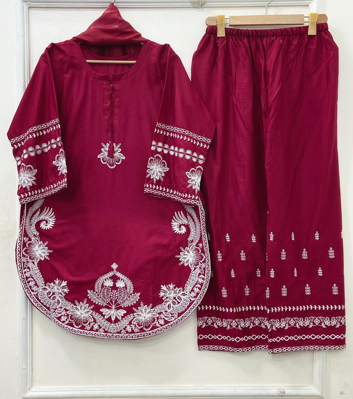 Bella | 3PC Lawn Cotton D-650