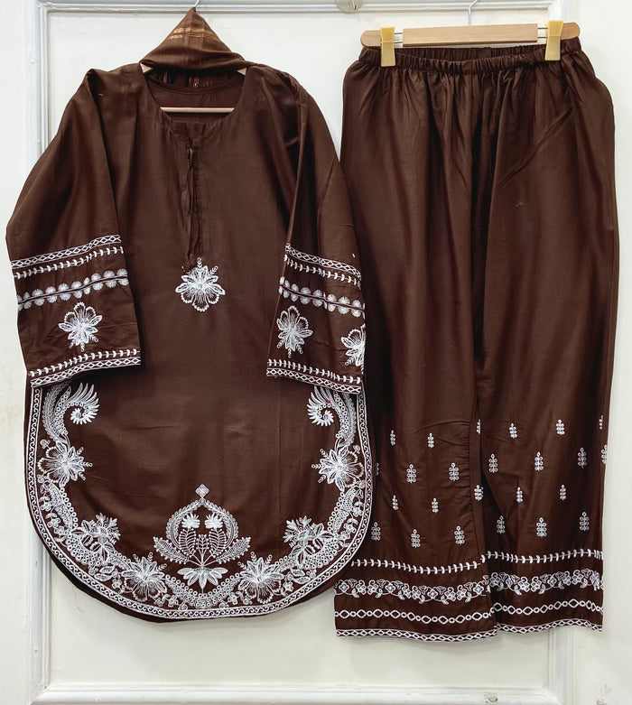 Bella | 3PC Lawn Cotton D-650