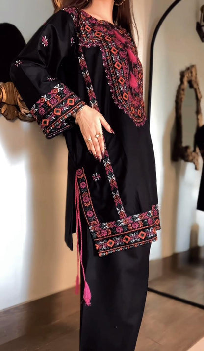 Black Balochi (Cotton) (Hit Code) D-338