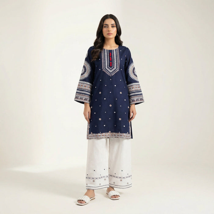 Blue Berry | Farshi 2PC Lawn D-593