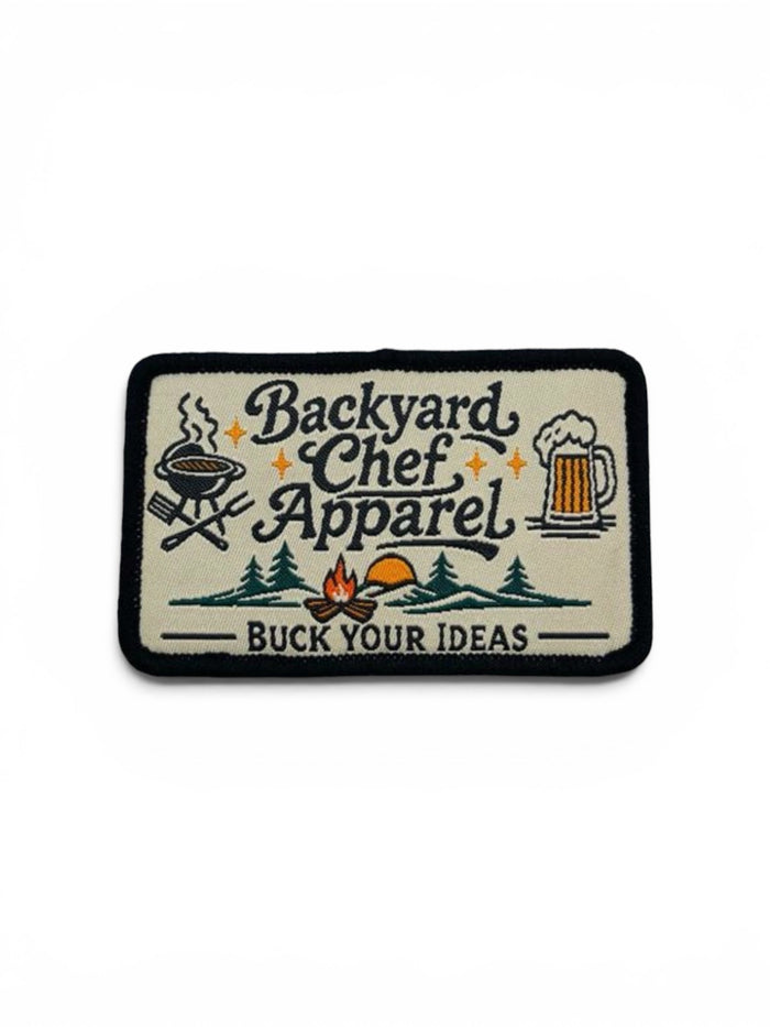 Buck Your Ideas Backyard Chef Apparel Patch