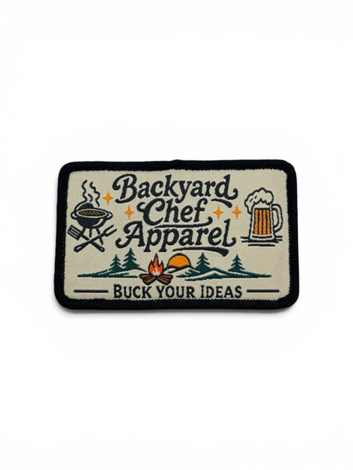 Buck Your Ideas Backyard Chef Apparel Patch