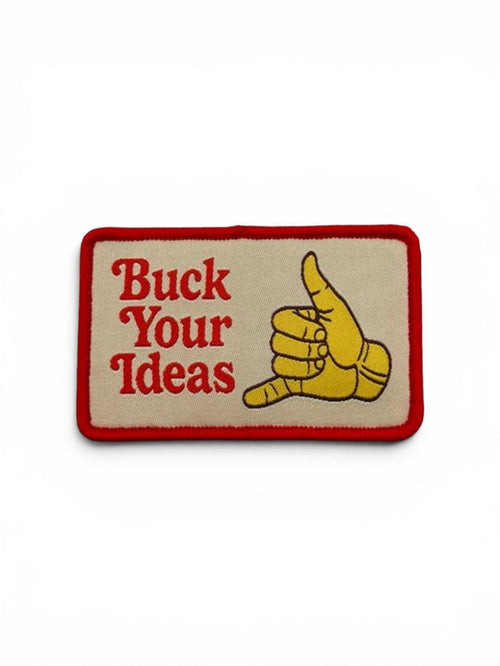 Buck Your Ideas Thumbs Up Patch