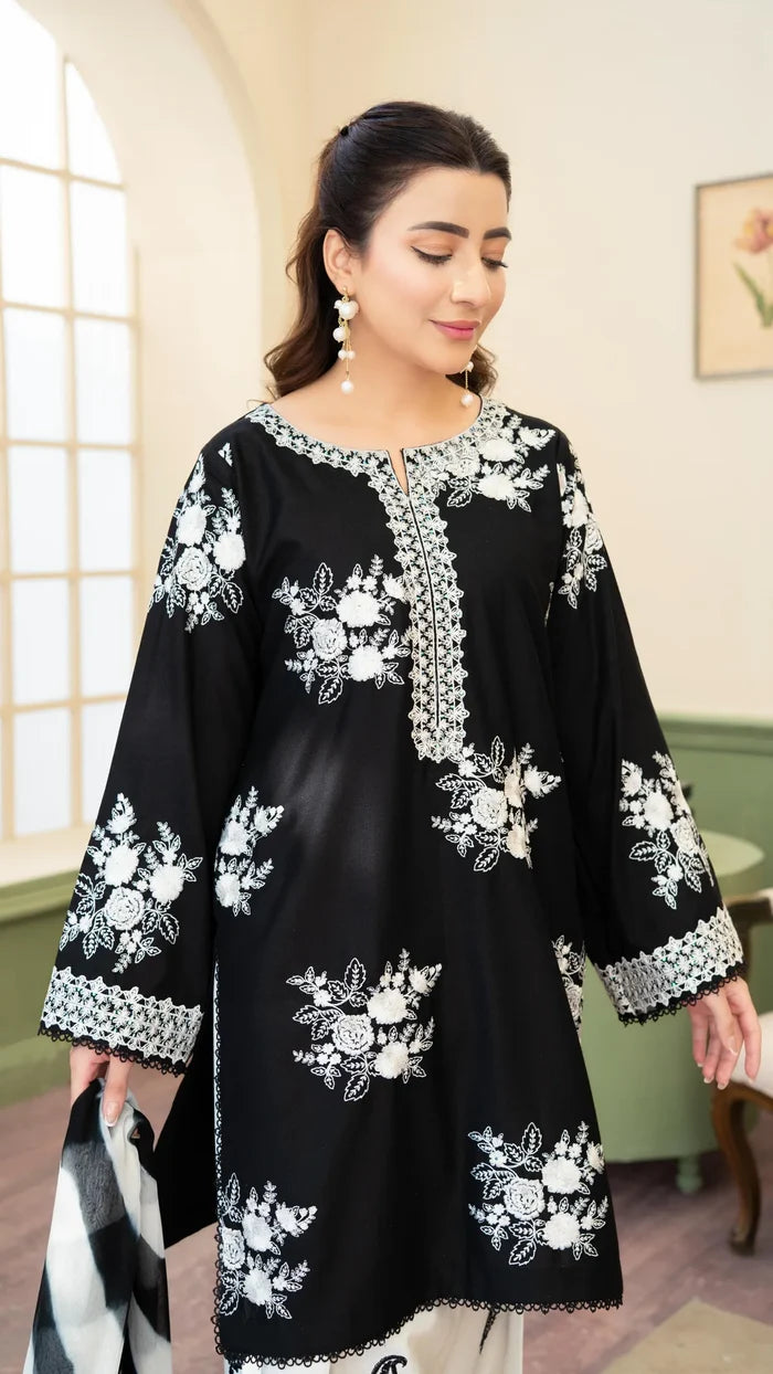 Chandni | Zara Shahjahan 3PC D-659