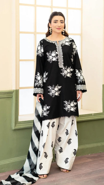 Chandni | Zara Shahjahan 3PC D-659