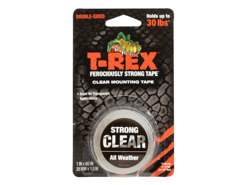 Clear Mounting Tape 25mm x 1.5m