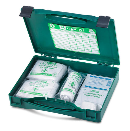 Click Medical Delta 1 Person First Aid Kit Green