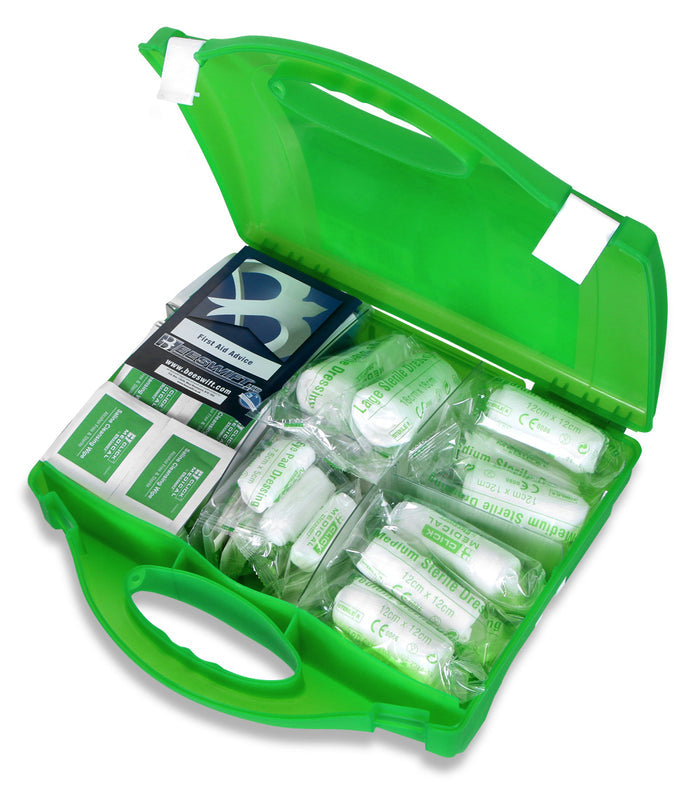 Click Medical Delta Hse 1-50 Person First Aid Kit Green